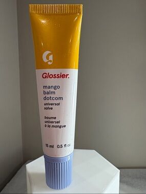 Glossier, Balm Dotcom Lip Balm and Skin Salve in Mango 15 mL BNIB